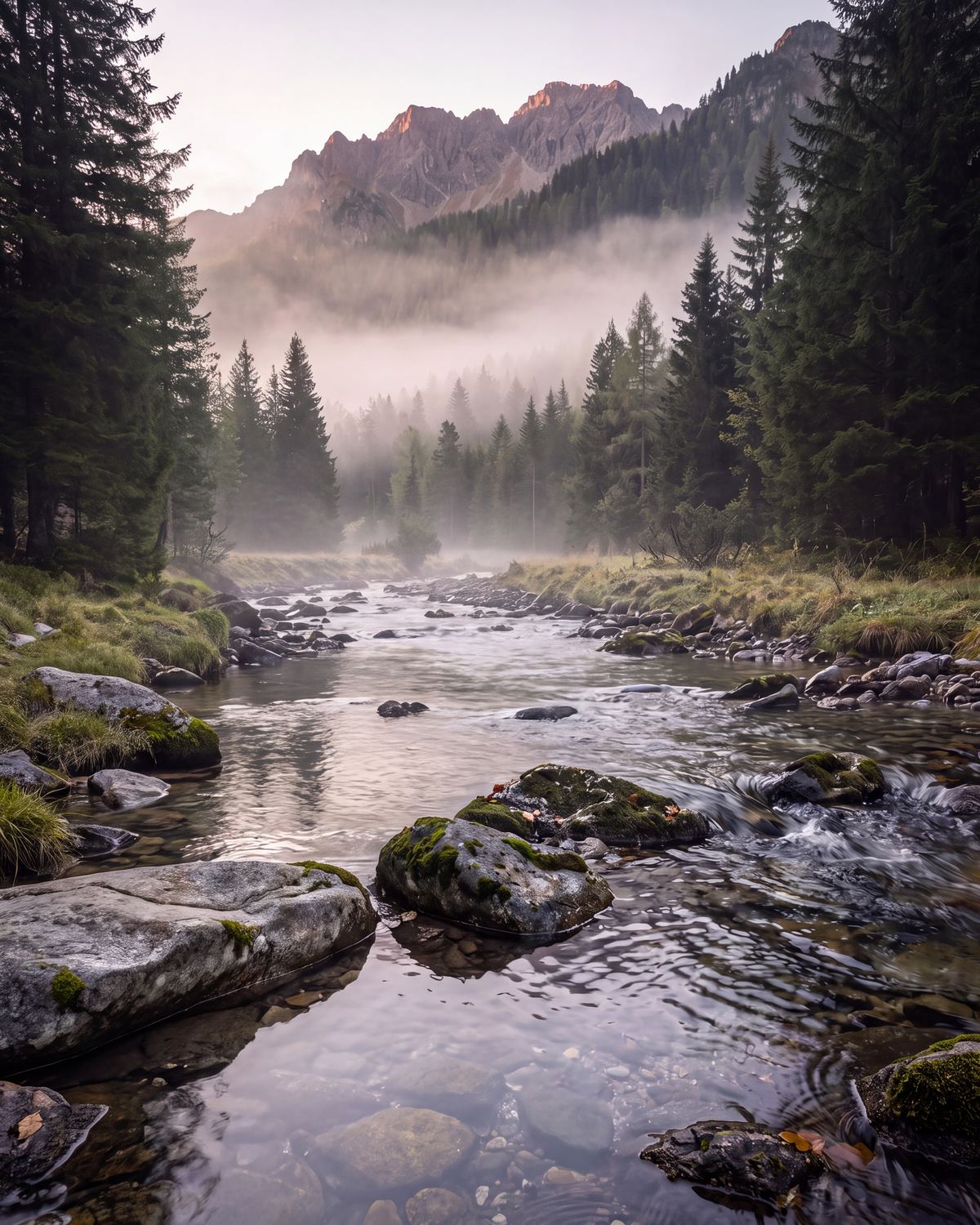 Morgens im Nebel