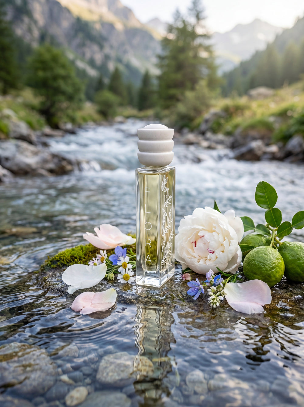 Vormittags am Brunnen
